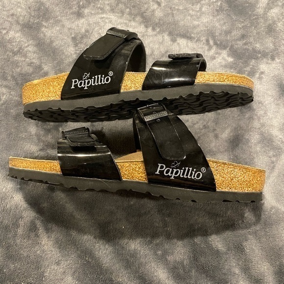 Birkenstock Papillio Black sandals size 5-5.5 - Picture 3 of 4